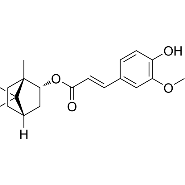 (-)-Bornyl ferulate 55511-07-4
